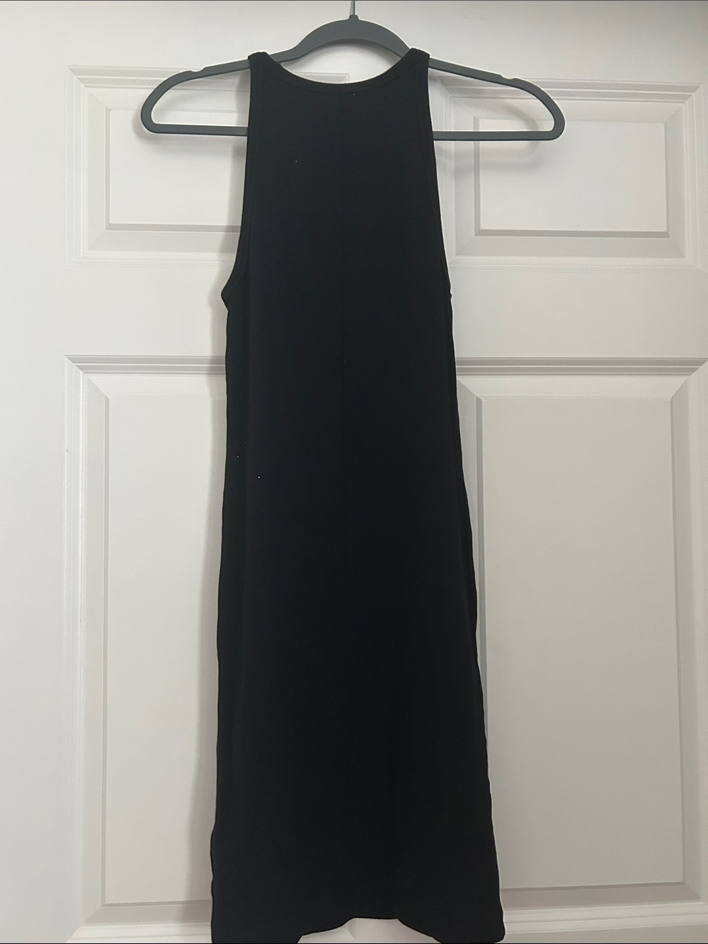 Old Navy Black Midi Tank Dress - Picture 2 of 2